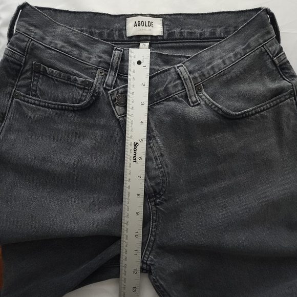 AGOLDE Criss Cross Jeans in Synchronize - Picture 7 of 8